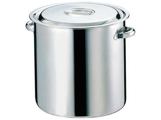 【レビュー投稿で100円OFFクーポン】【お取り寄せ】EBM モリブデン キッチンポット／寸胴鍋 目盛付 30cm パイプ手付 寸胴鍋 鍋 フライパン 厨房 キッチン