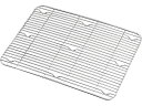 【レビュー投稿で100円OFFクーポン】【お取り寄せ】EBM 18-8 冷却・餃子バット用網 大 395×295×H11mm キッチン雑貨