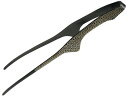 【お取り寄せ】EBM 18-0 黒酸化発色 チョップスティックトング 波 トング 麺 パスタ道具 調理小物 厨房 キッチン