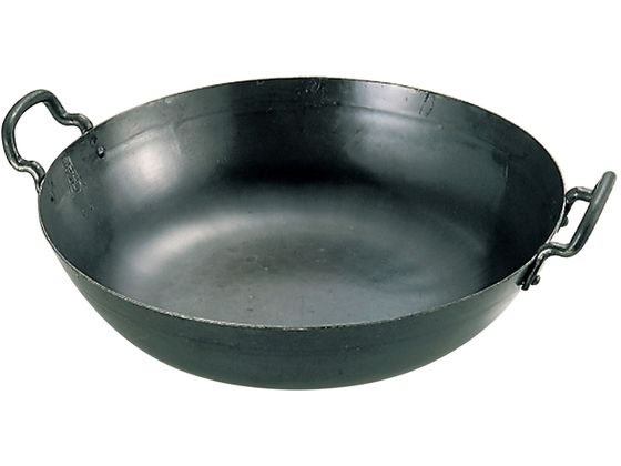 【レビュー投稿で100円OFFクーポン】送料無料【お取り寄せ】EBM 山田 鉄 打出 揚鍋 42cm(板厚1.6mm) キッチン雑貨