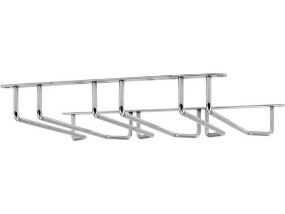 【レビュー投稿で100円OFFクーポン】【お取り寄せ】EBM ニッケルメッキ ステムウェアラック(3連) 1923600 キッチン雑貨