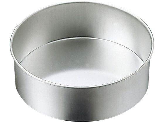 Round Shape - 【マラソン限定★2,000円クーポン＆ポイント2倍】【お取り寄せ】EBM ブリキ デコレーション型 共底 21cm 2570500 丸ケーキ型 製菓 厨房 キッチン