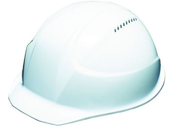 【マラソン限定★2,000円クーポン＆26日9:59迄ポイント2倍】 【お取り寄せ】TRUSCO 超軽量ヘルメット 軽帽 通気孔付 ホワイト TD-AA17V-W ヘルメット 安全保護具 作業