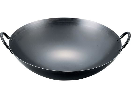 【レビュー投稿で100円OFFクーポン】【お取り寄せ】EBM 鉄 ブルーテンパー プレス 中華両手鍋 30cm 両手鍋 外輪鍋 円付鍋 片手鍋 鍋 フライパン 厨房 キッチン