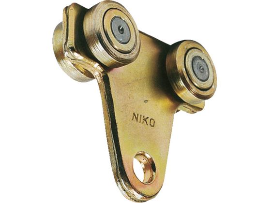 乐天商城 - 【マラソン限定★ポイント2倍】【お取り寄せ】HELM ニコ 24号ドアハンガー用 トロリーハンガー 複車 24HE-4WH-TR 建築金物 土木 建築資材