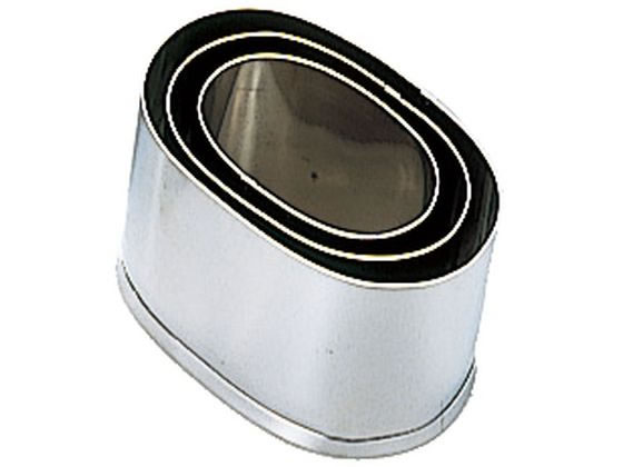 乐天商城 - 【レビュー投稿で100円OFFクーポン】【お取り寄せ】EBM 18-8 本職用厚口 抜型 小判型 #5 3090630 抜き型 製菓 厨房 キッチン