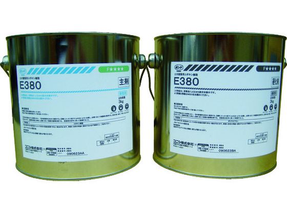 【お取り寄せ】コニシ 水中ボンドE380 6kg ＃45647 E380-6 接着剤 接着剤 補修材 潤滑 補修 溶接用品