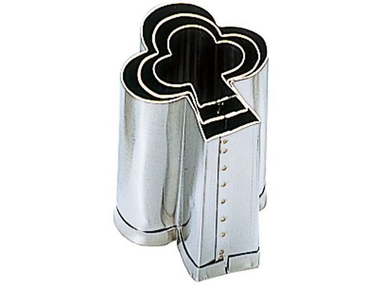 【レビュー投稿で100円OFFクーポン】【お取り寄せ】EBM 18-8 手造抜型 オールシーズン クローバー #2 抜き型 製菓 厨房 キッチン