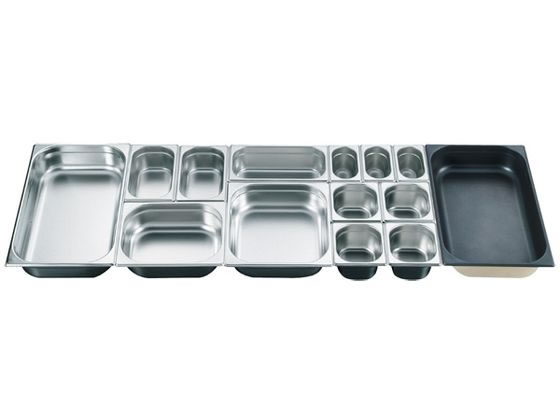 乐天商城 - 【レビュー投稿で100円OFFクーポン】【お取り寄せ】EBM プロシェフ 18-8 ガストロノームパン 1／3 40mm ホテルパン ガストロノームパン ボウル ザル バット 厨房 キッチン