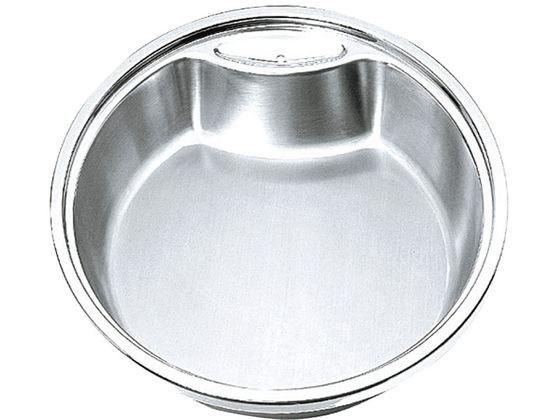 【レビュー投稿で100円OFFクーポン】【お取り寄せ】EBM 丸型・中華電磁サーバー専用ステンレスフードパン 34cm65-643 キッチン雑貨