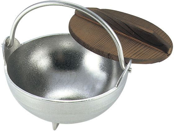 【レビュー投稿で100円OFFクーポン】【お取り寄せ】EBM アルミ 白仕上 田舎鍋 18cm 4406300 キッチン雑貨