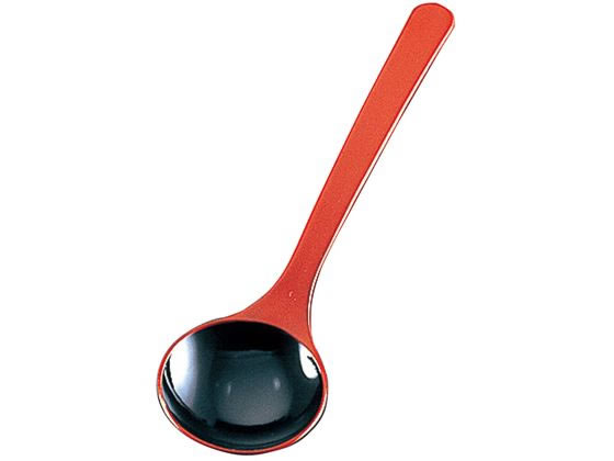 【スーパーSALE限定2,000円クーポン＆11日9:59迄ポイント2倍】 【お取り寄せ】EBM ABS 和風塗り お玉 朱内黒 4439420 お玉 レードル 水杓子 調理小物 厨房 キッチン