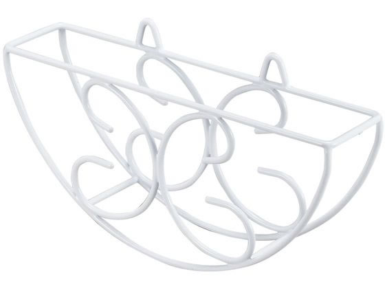 【レビュー投稿で100円OFFクーポン】【お取り寄せ】EBM コーティング 丸盆ラック カベ掛式 16インチ用 ..