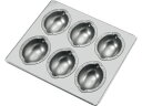 【レビュー投稿で100円OFFクーポン】【お取り寄せ】EBM シリコン加工 レモン型 天板(6ヶ取)フラット仕上げ オーブン手袋 天板 製菓 厨房 キッチン