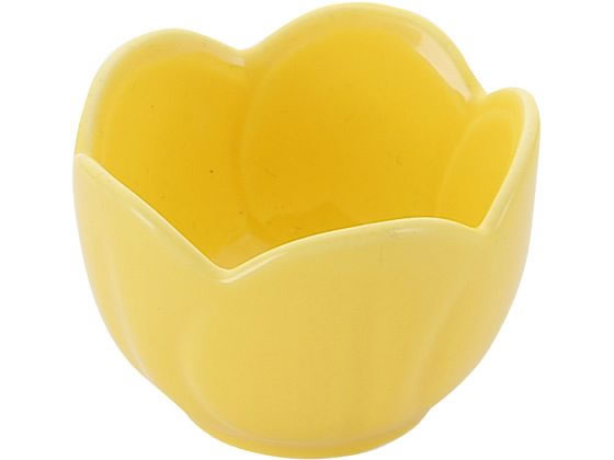 【レビュー投稿で100円OFFクーポン】【お取り寄せ】EBM 和食器コレクション 黄 梅型小鉢 8181170 すり..