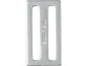 【レビュー投稿で100円OFFクーポン】【お取り寄せ】タジマ D環止め(アルミ2穴)シルバー TA-AD2 墜落制止用器具 安全保護具 作業