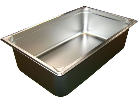 【レビュー投稿で100円OFFクーポン】【お取り寄せ】EBM 18-8 ホテルパン補強重なり防止付 1/1 150mm 20..