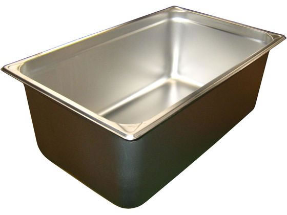 【レビュー投稿で100円OFFクーポン】【お取り寄せ】EBM 18-8 ホテルパン補強重なり防止付 1/1 200mm 20..