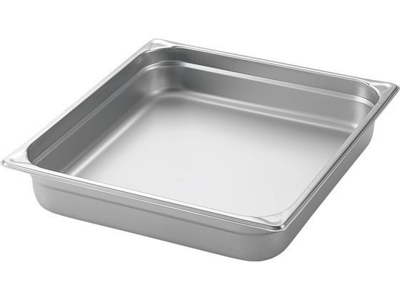 【レビュー投稿で100円OFFクーポン】【お取り寄せ】EBM 18-8 ホテルパン補強重なり防止付 1/3 65mm 213..