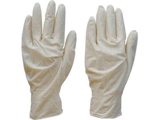 【レビュー投稿で100円OFFクーポン】【お取り寄せ】ダンロップ EX100 天然ゴム極うす手袋 L100枚入 7621 天然ゴム　粉付き 使い捨て手袋 作業用手袋