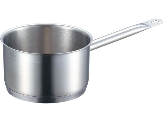 【レビュー投稿で100円OFFクーポン】【お取り寄せ】EBM 18-8 プロシェフ IH 深型片手鍋 24cm 蓋無 両手鍋 外輪鍋 円付鍋 片手鍋 鍋 フライパン 厨房 キッチン