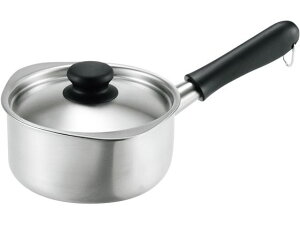 【レビュー投稿で100円OFFクーポン】【お取り寄せ】佐藤商事 柳宗理 18-8 ミルクパン 蓋付 つや消し 16cm キッチン雑貨