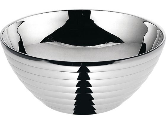 【レビュー投稿で100円OFFクーポン】【お取り寄せ】三宝産業 UK 18-8 サラダボール/ライン ダブルウォール 26cm ざる ボール 調理道具 キッチン雑貨