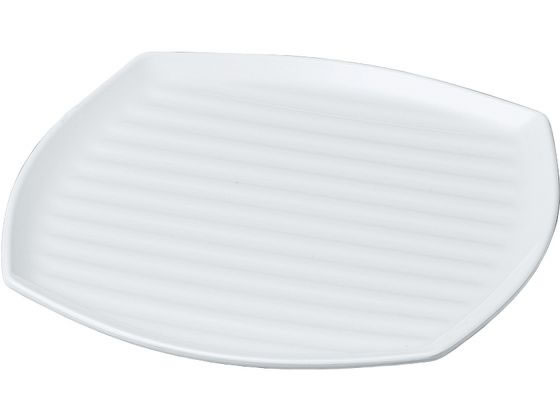 ＼10/4~10/17 9:59まで★店内全品ポイント2倍以上／ 【お取り寄せ】若泉漆器 ニューホワイト くつわ型プレート 32cm 0405600 カヌー型皿 洋食器 キッチン テーブル