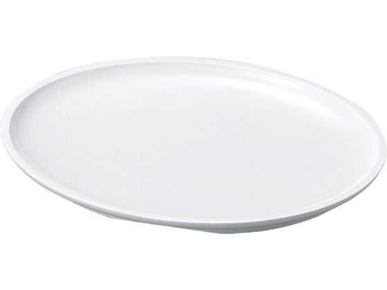 【レビュー投稿で100円OFFクーポン】【お取り寄せ】若泉漆器 ニューホワイト 小判盛鉢 45cm 0405630 す..