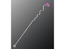 【レビュー投稿で100円OFFクーポン】【お取り寄せ】星三製作所 18-8 カプリ マドラー 銀 パープル M-95 3327550 マドラー 使いきり食器 キ...