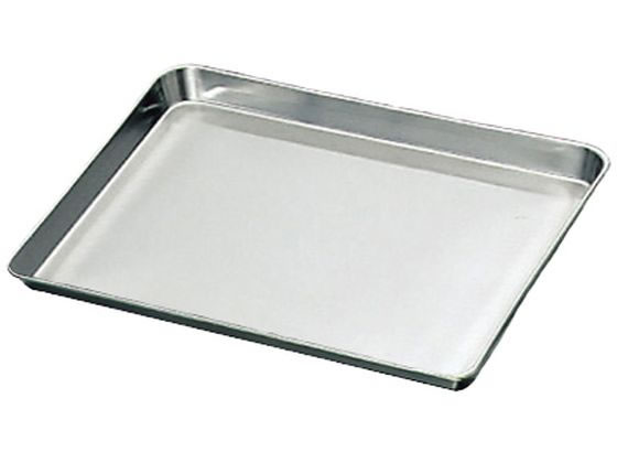 【レビュー投稿で100円OFFクーポン】送料無料【お取り寄せ】大屋製作所 クローバー 18-8 角盆 特大 0287200 アルミバット ボウル ザル バット 厨房 キッチン