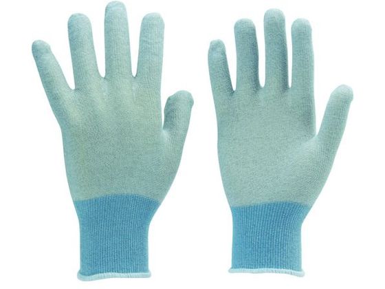 【レビュー投稿で100円OFFクーポン】【お取り寄せ】TRUSCO 静電気対策用手袋 ノンコートタイプ Sサイズ TGL-2995S 制電手袋 弱電 半導体作業...