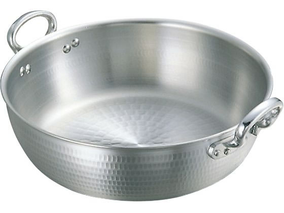 【お取り寄せ】中尾アルミ アルミ 打出 揚鍋 30cm(板厚3.0mm) キッチン雑貨