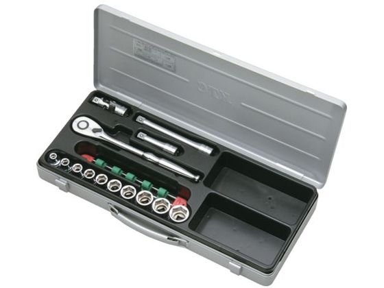 樂天商城 - 【レビュー投稿で100円OFFクーポン】【お取り寄せ】KTC 12.7sq.ソケットレンチセット[26点] TB420X ソケット ソケットレンチ 作業用品 工具