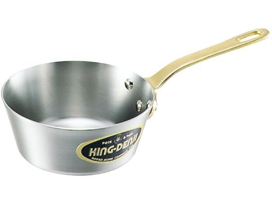 【楽天スーパーSALE限定★ポイント2倍＆2,000円クーポン】【お取り寄せ】中尾アルミ キングデンジ テーパー付 ソテーパン 27cm 4824100 キッチン雑貨
