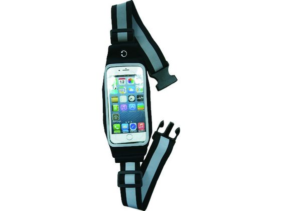【レビュー投稿で100円OFFクーポン】【お取り寄せ】TRUSCO スマホ用ショルダーケース(反射ベルトタイプ) SMHC ツールバッグ 工具箱 作業用品 工具