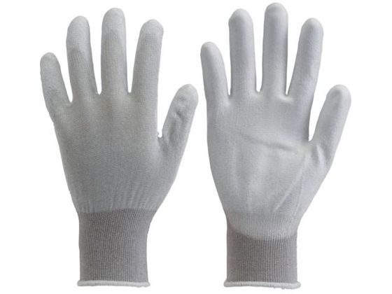 【レビュー投稿で100円OFFクーポン】【お取り寄せ】TRUSCO 手のひらコート静電気対策用手袋 Lサイズ TGL-2997L 制電手袋 弱電 半導体作業 作...