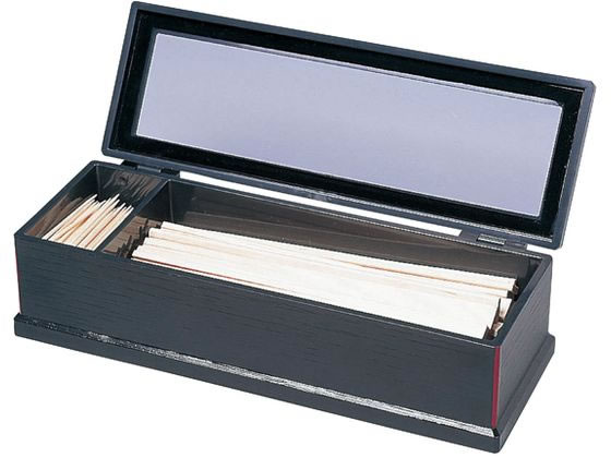 【レビュー投稿で100円OFFクーポン】【お取り寄せ】福井クラフト 元禄 箸箱 黒淵朱(楊枝入付)21cm用 6-1426-6 キッチン雑貨