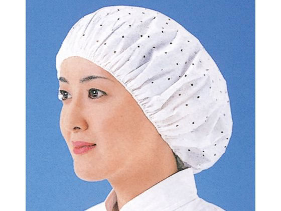 【お取り寄せ】日本メディカルプロダクツ つくつく帽子 100枚 M 桃 使い捨て帽子 清掃 衛生 水廻り 厨房 キッチン テーブル