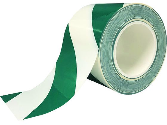 【お取り寄せ】ニトムズ 耐久ラインテープDLT-NEO150×50白/緑 Y6090 安全保護テープ 安全保護テープ ガムテープ 粘着テープ