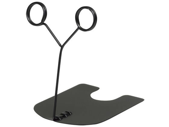 【マラソン限定★2,000円クーポン＆ポイント2倍】【お取り寄せ】友屋 ツインリングスタンド TW-10-BK ブラック 59486 3868700 カップスタンド 使いきり食器 キッチン テーブル