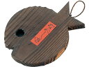 【レビュー投稿で100円OFFクーポン】【お取り寄せ】萬洋 焼杉 鍋敷 魚 大 34-002 5278900 キッチン雑貨