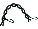 【マラソン限定★ポイント2倍】【お取り寄せ】ユタカメイク ゴム スパイダーゴム 25cm ブラック ST02 トラックロープ 荷締 現場 安全 作業