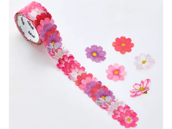 【レビュー投稿で100円OFFクーポン】bande マスキングロールステッカー 秋桜 BDA695 デコレーション用マスキングテープ シールタイプ デコレーショ...