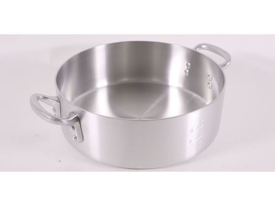 【マラソン限定2,000円クーポン＆11日9:59迄ポイント2倍】【お取り寄せ】カンダ ハイグレードアルミ外輪鍋目盛付39cm本体のみ 006214-01 両手鍋 外輪鍋 円付鍋 片手鍋 鍋 フライパン 厨房 キッチン