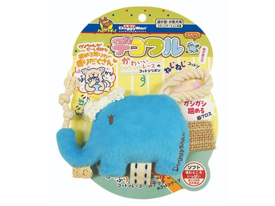 【お取り寄せ】ドギーマンハヤシ デコフル ゾウさん 運動器具 おもちゃ 犬用 ドッグ ペット デイリーのサムネイル