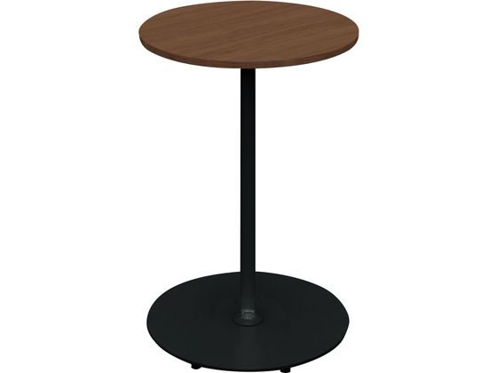 【レビュー投稿で100円OFFクーポン】【メーカー直送】コクヨ テーブル フランカ 円形 単柱脚 W750D750H1000 BR 黒脚【代引不可】【組立・設置・送料無料】丸型 カフェテーブル 会議用テーブル 長机 オフィス家具