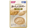 【商品説明】調理しづらい素材を選び、ご家庭での食事をミキサーにかけました。主食・主菜・副菜・箸休め・デザートの豊富な種類の組み合わせで様々なメニューをお楽しみいただけます。食材の風味を大切にした、おいしいミキサー食です。家庭では調理し難い（皮をむく、骨を取る、柔らかく煮る）素材を選びました。大豆を砂糖と醤油の絶妙なバランスで味付けした一品です。【仕様】●原材料：大豆水煮（遺伝子組換えでない）、砂糖、発酵調味料（米、米麹の発酵調味料、ぶどう糖、その他）、しょうゆ、かつお節エキス、こんぶエキス：加工デンプン、調味料（アミノ酸等）、（一部に小麦・大豆を含む）●栄養成分：（1袋当たり）エネルギー53kcal、たんぱく質2．6g、脂質1．3g、炭水化物7．7g、ナトリウム140mg、灰分0．5g、水分37．9g、食塩相当量0．4g●アレルギー：小麦・大豆●賞味期限：製造後1年6ヶ月●ユニバーサルデザインフード：かまなくてよい（区分4）●生産国：日本【備考】※メーカーの都合により、パッケージ・仕様等は予告なく変更になる場合がございます。【検索用キーワード】ホリカフーズ　ほりかふーず　FORIKA　おいしくミキサー　大豆の煮物　おいしくみきさー　おいしくミキサー大豆の煮物　年配　介護　高齢者　老人　手軽　簡単　手間いらず　かまなくてよい　区分4　1個　ミキサー食　大豆　ユニバーサルデザインフード　UDF　介援隊　かいえんたい　カイエンタイ　316040　E1306　介護　介助用品　介護食