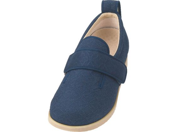 【マラソン限定2,000円クーポン＆11日9:59迄ポイント2倍】【お取り寄せ】徳武産業 ダブルマジックII雅 7020 5E 紺 S お出かけ用 リハビリシューズ 看護 医療