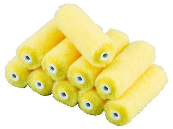 【レビュー投稿で100円OFFクーポン】【お取り寄せ】TRUSCO スモールローラー万能用 4インチ 10本入 TPR..